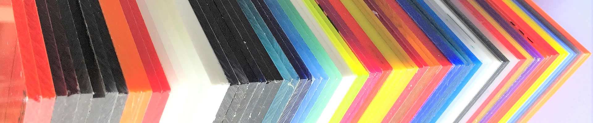 Kunststoffplattten aus Acrylglas farbig