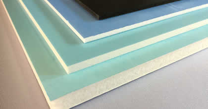 Kunststoffplatten aus Polyvinylchlorid - PVC-Freischaumplatten