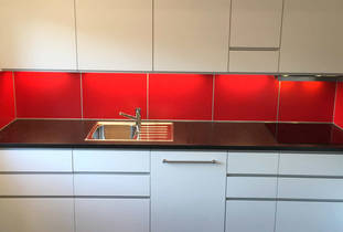 Küchenrückwand mit Alu-Verbundplatten